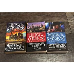 Lot Of 3  William W Johnstone J.A. Johnstone Books Brothers Shawn O'Brien Mixed